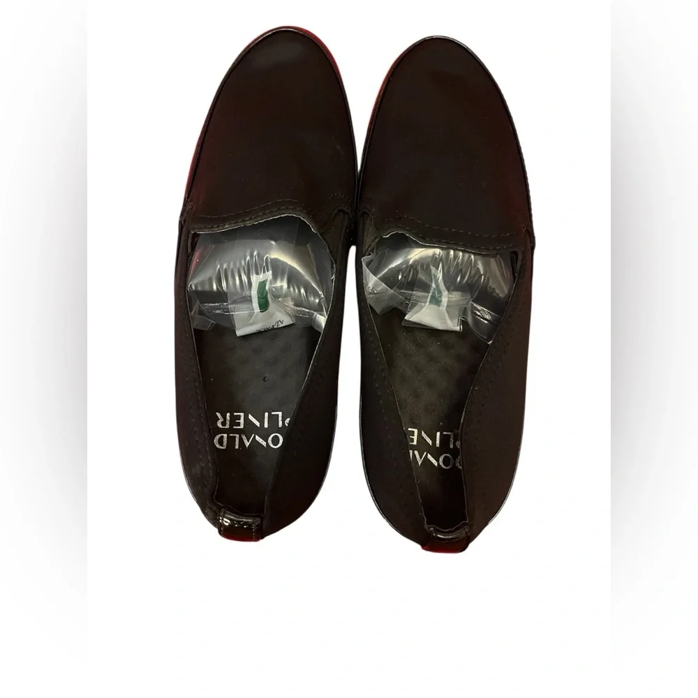 Donald J. Pliner Black Loafers Sleek Slip-On Shoes